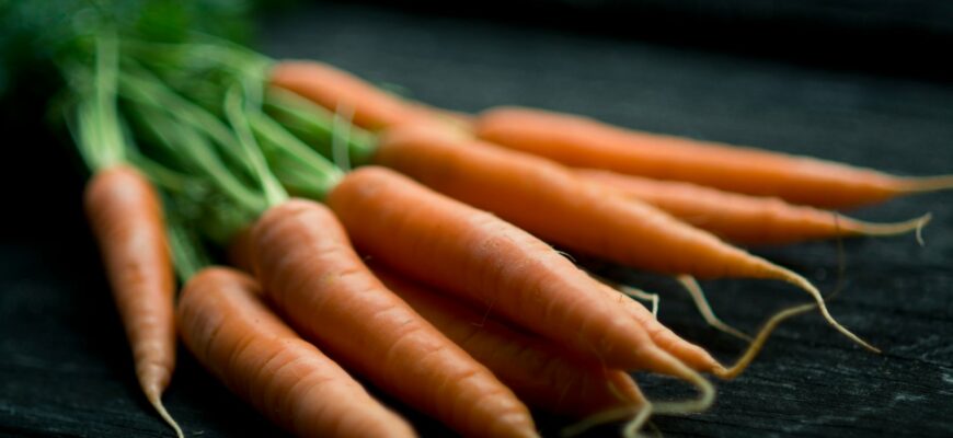 carrots on table